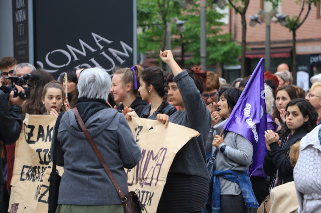 manifestación contra la sentencia a La Manada