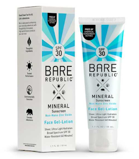 FREE Bare Republic Mineral SPF 30 Face Sunscreen Gel-Lotion Sample