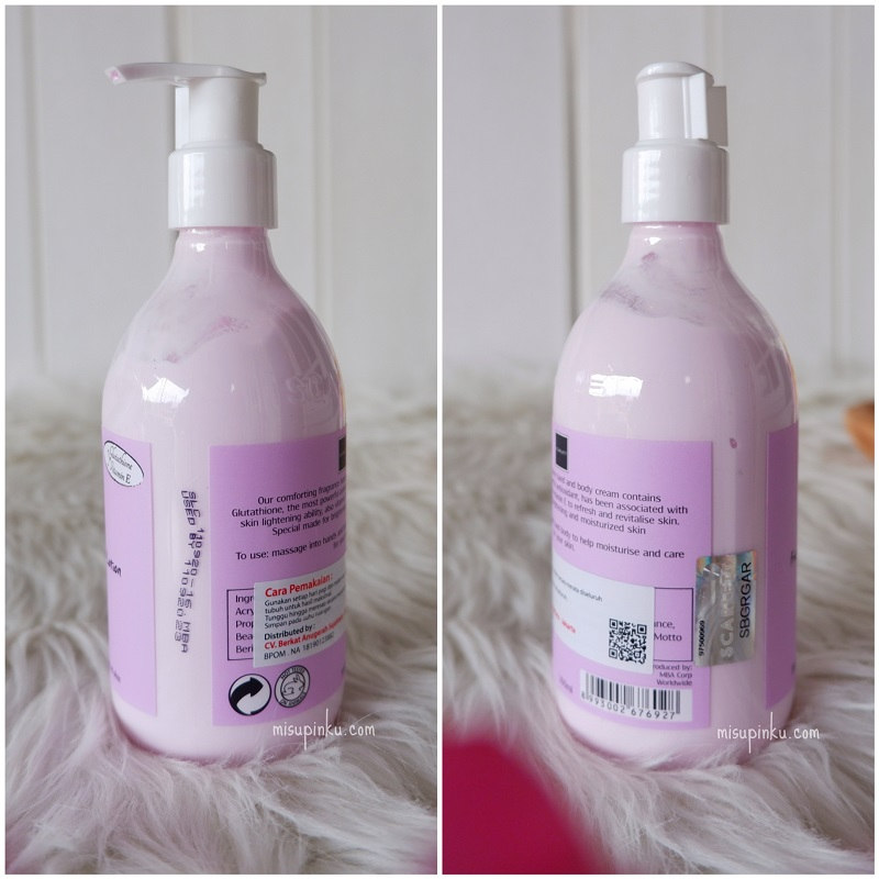 scarlett body lotion