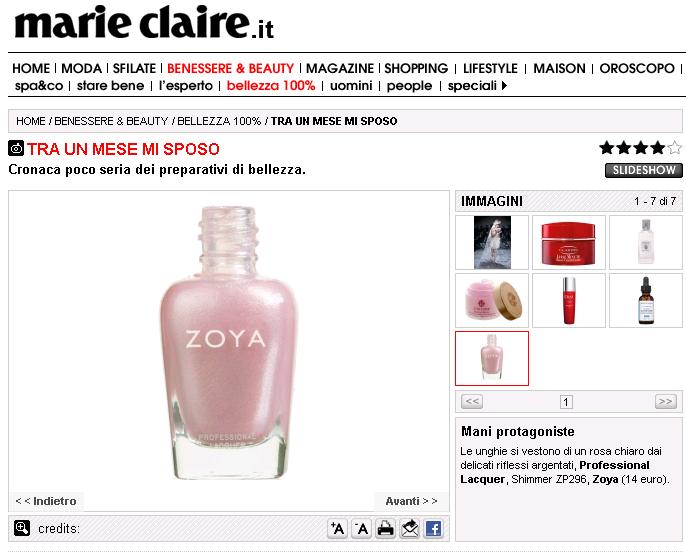 best neutral nail polish. They chose Zoya Nail Polish in