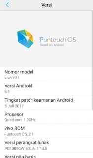 Cek Funtouch vivo