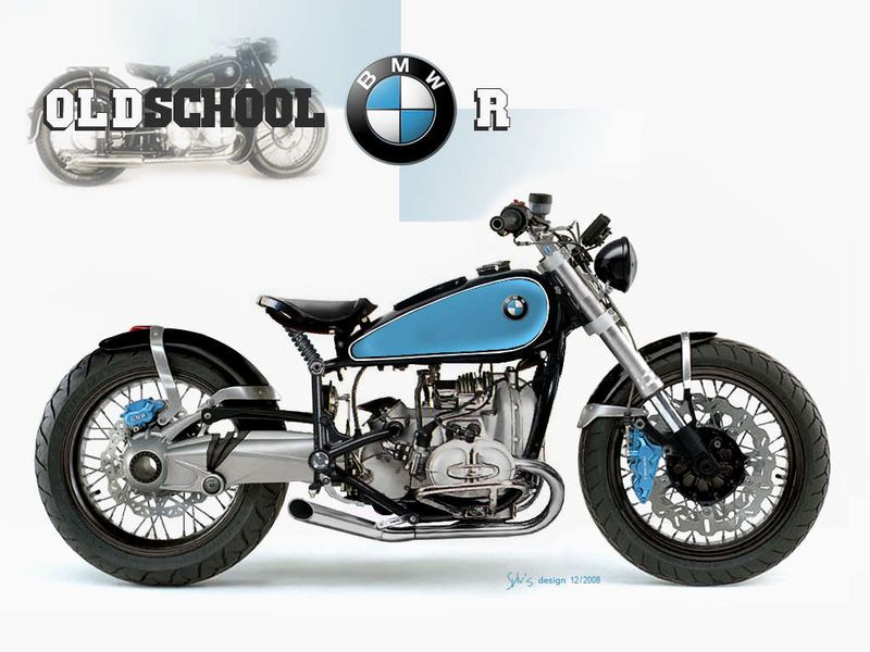 BMW oldschool Bobber Via caferacerca