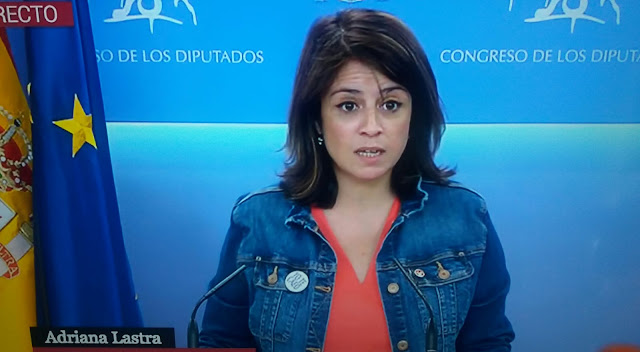 Adriana Lastra "Se abre una oportunidad en nuestro país que todos estábamos esperando"