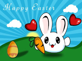 Rabbit Easter Wishes Picture