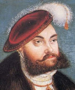 John Frederick, Elector of Saxony (Wikipedia, by Cranach the Younger)