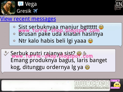 Testimoni NEW SPR Kaleng Serbuk Putri Raja