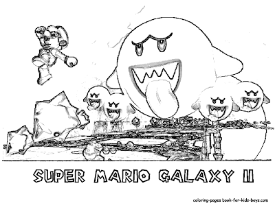 Mario Coloring Pages