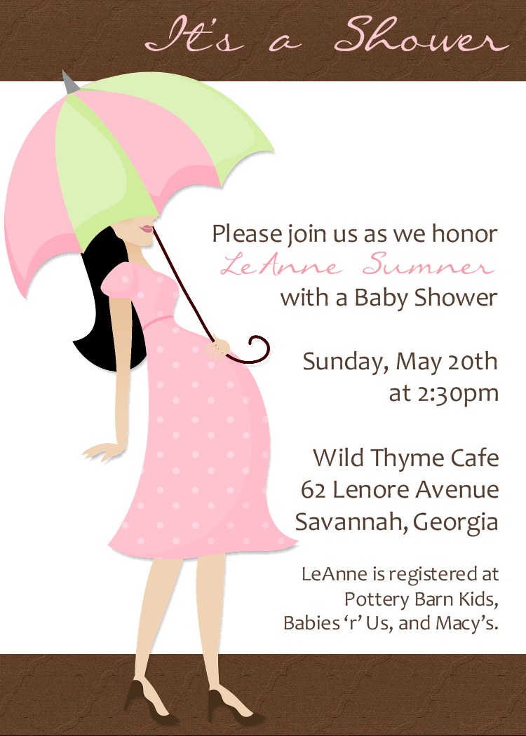 Pregnant Mama Baby Shower