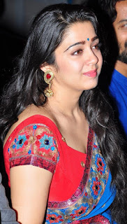 Charmi at jyothi lakshmi movie success meet
