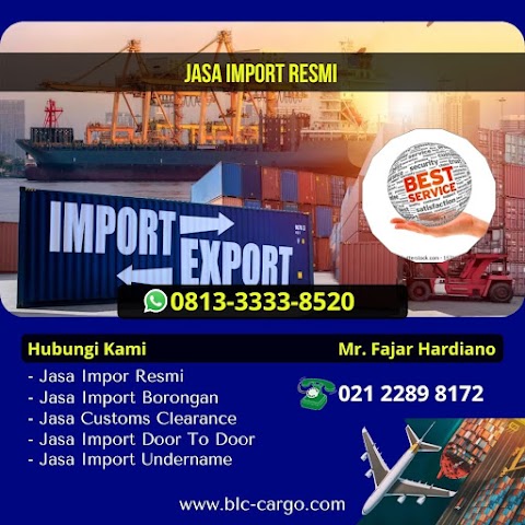 Jasa Import Resmi | China - Indonesia | BLC CARGO