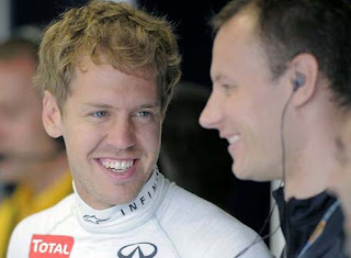 Vettel and Charlie Whiting