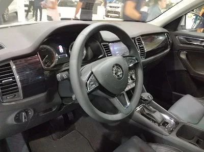 Skoda Kodiaq interior - dashboard