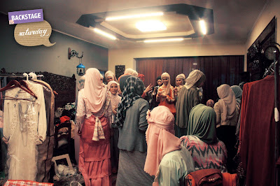 backstage : Hijabers Comm Launching-Saturday