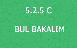 5.2.5 C BUL BAKALIM