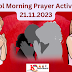 School Morning Prayer Activities - 21.11.2023