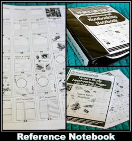 homeschool notebook pages, journaling, notebooking,