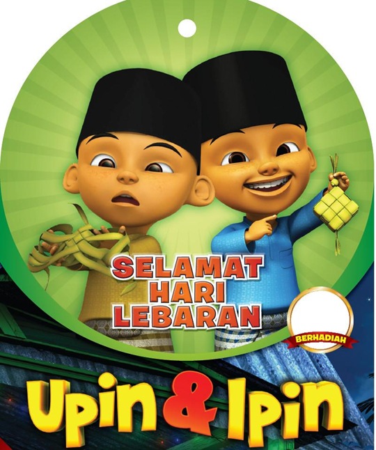 petualangan daisuki kecil Upin Ipin Mengucapkan Selamat 