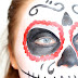 Day of The Dead Sugar Skull Halloween Makeup Look 