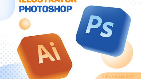 Sự khác nhau 2 phần mềm đồ họa Adobe Illustrator Và Photoshop - Siêu Nhân Ai