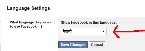 How To Use Facebook In Nepali Language Tech Town Nepal - 