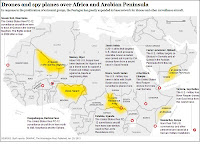 Drone bases in Africa