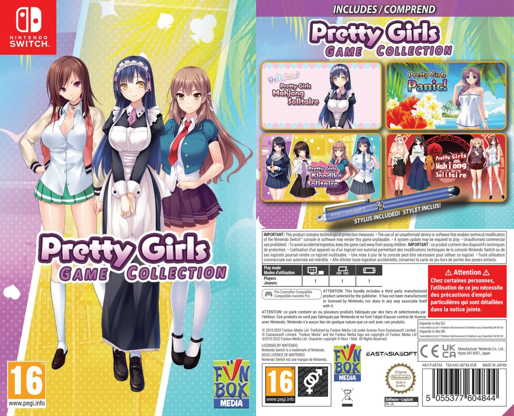 Delicious! Pretty Girls Mahjong Solitaire, Aplicações de download da  Nintendo Switch, Jogos