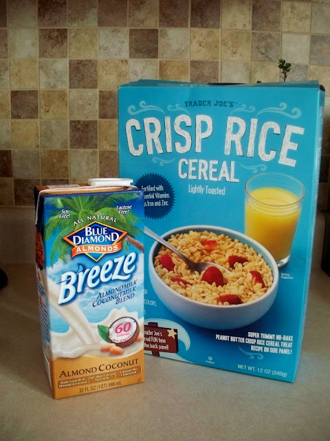 Almond Breeze tastes great with cereal