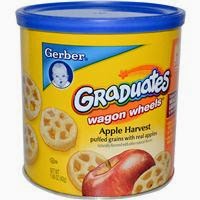 iHerb Coupon Code YUR555 Gerber, Graduates Finger Foods, Apple Harvest Wagon Wheels, 1.48 oz (42 g)