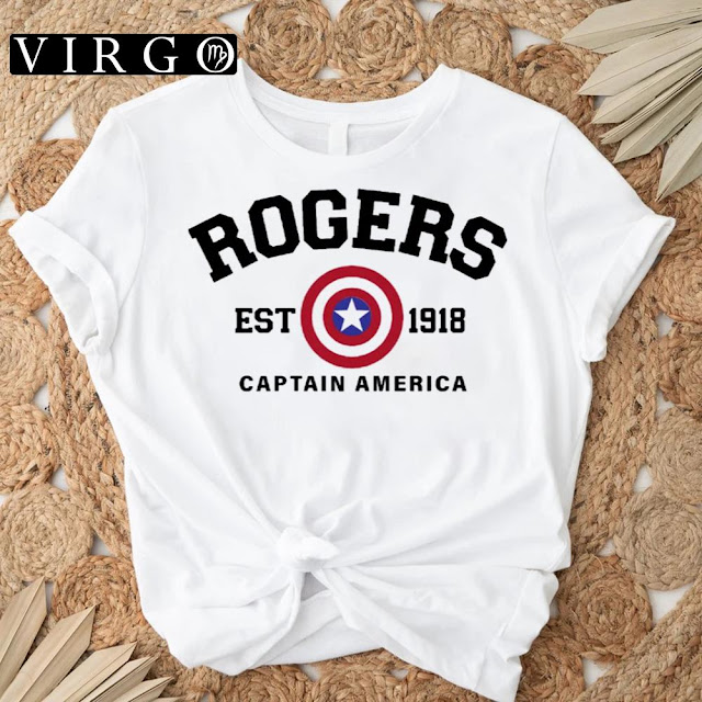 Rogers 1918 Captain America T-shirt