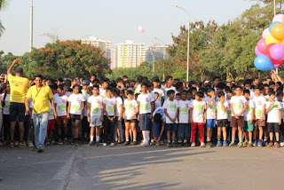 2500 Kids Run at Hyderabad Kids Run 2016 