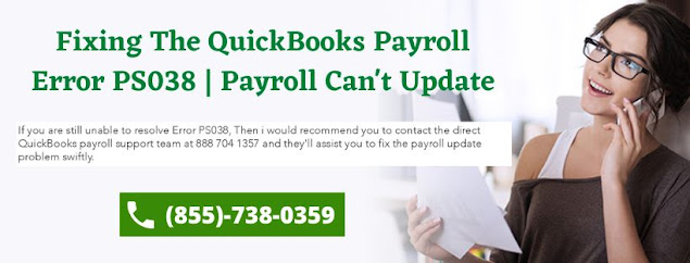 Fixing The QuickBooks Payroll Error PS038