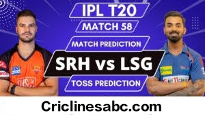 Sunrisers Hyderabad vs Lucknow Super Giants 58th Match Prediction 100% Sure - IPL 2023