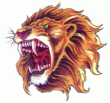 Egyptians Lion Tattoos Designs
