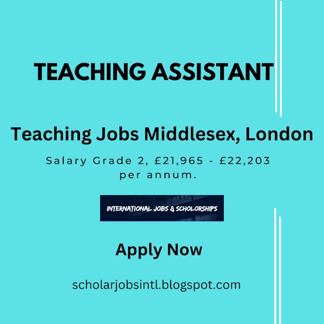 Teaching Assistant Jobs London I Teaching Assistant I Teaching Jobs Near Me 