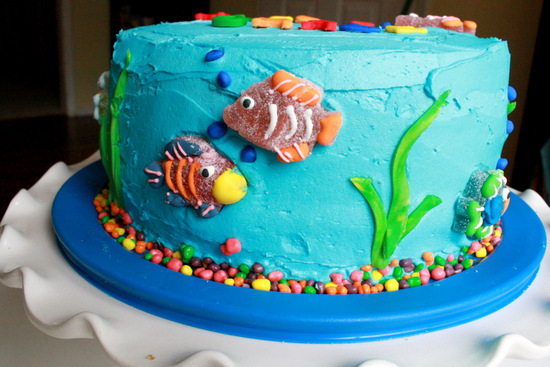 Having Fun at Home: Rainbow Fish Birthday Party