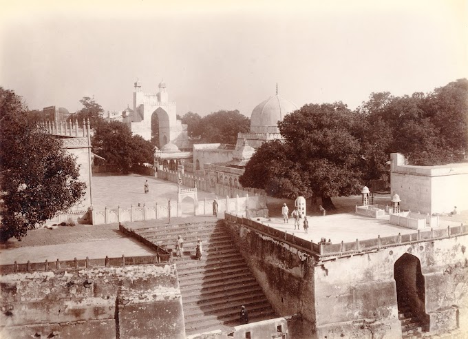 Khwaja Moinuddin Chishti Dargah (Ajmer Sharif Dargah), Ajmer, Rajasthan, India | Rare & Old Vintage Photos (1880)