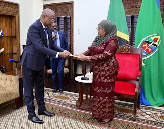 Msaidié reçu par la présidente de la République de Tanzanie