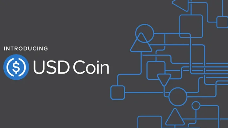 Visa и Coin (USDC)