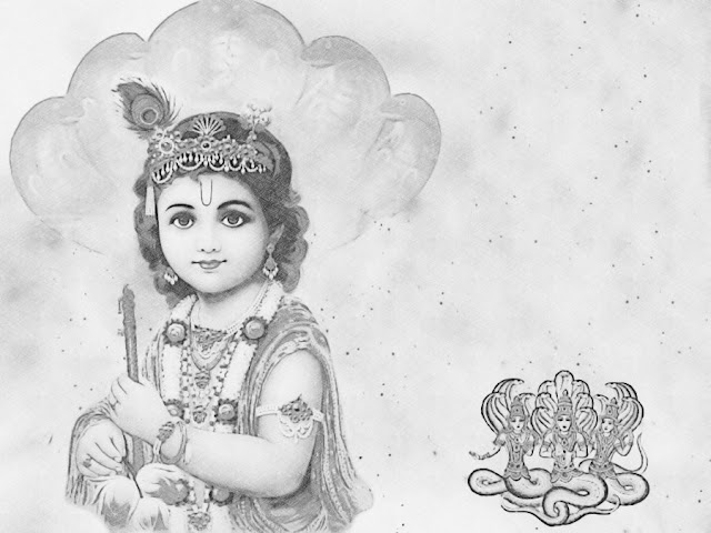 Janmashtami Drawing Images