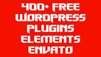 400+ Free WordPress Plugins Elements Envato