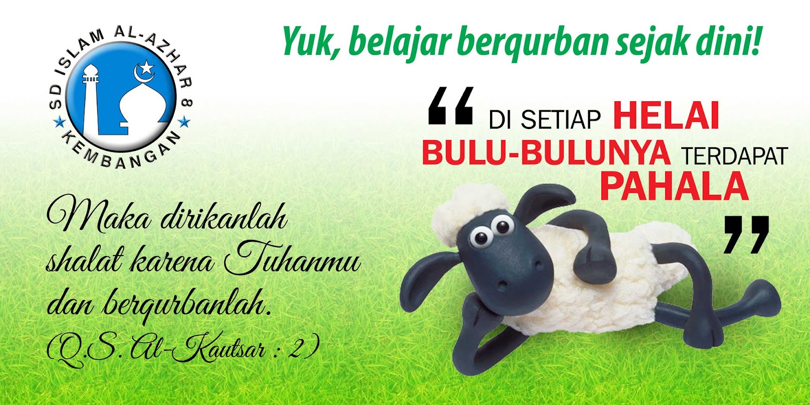 Contoh Spanduk Iedul Qurban  www.InfoPercetakan.com