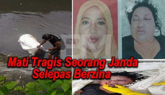 Mati Tragis Seorang Janda Selepas Berzina