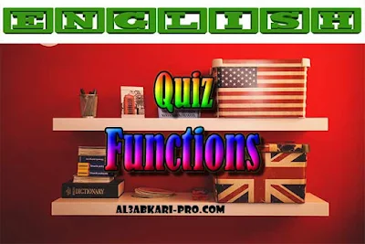 Quiz - Functions PDF , english first, Learn English Online, translating, anglaise facile, تعلم اللغة الانجليزية محادثة, تعلم الانجليزية للمبتدئين, كيفية تعلم اللغة الانجليزية بطلاقة, كورس تعلم اللغة الانجليزية, تعليم اللغة الانجليزية مجانا, تعلم اللغة الانجليزية بسهولة, موقع تعلم الانجليزية, تعلم نطق الانجليزية, تعلم الانجليزي مجانا, 