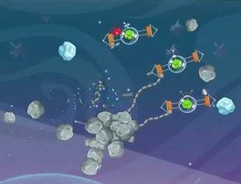 Angry Birds Space Screenshot