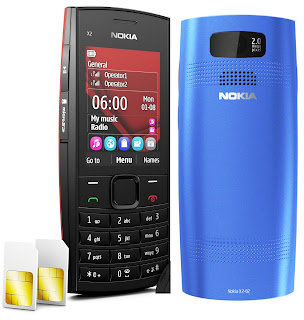 Nokia X2-02 Ocean Blue