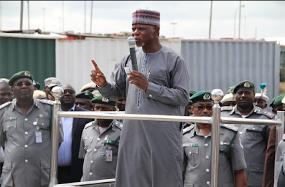 What Presidential directive? Nigeria Custom, boss Hamid Ali flies first class from London which cost about N3.4m