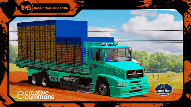 SKINS WORLD TRUCK DRIVING SIMULATOR ROGER MONTEIRO SKINS