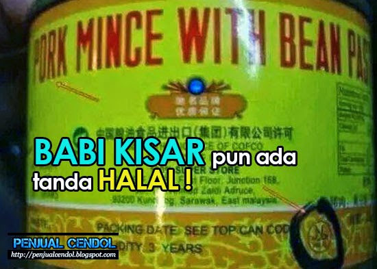 Sah..Sah..Babi Halal Dalam Tin!!