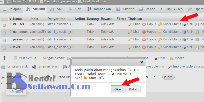 Contoh Database Penjualan Hp - Contoh Two