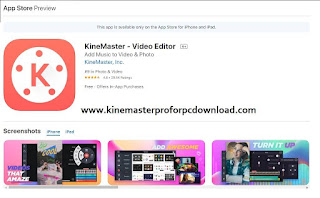 Kinemaster ios App Store